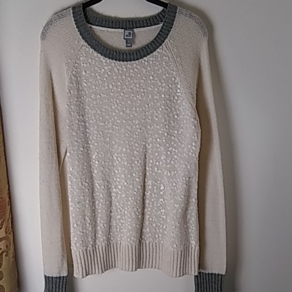 Sweaters- Christmas Sweater Scoop neck, size L